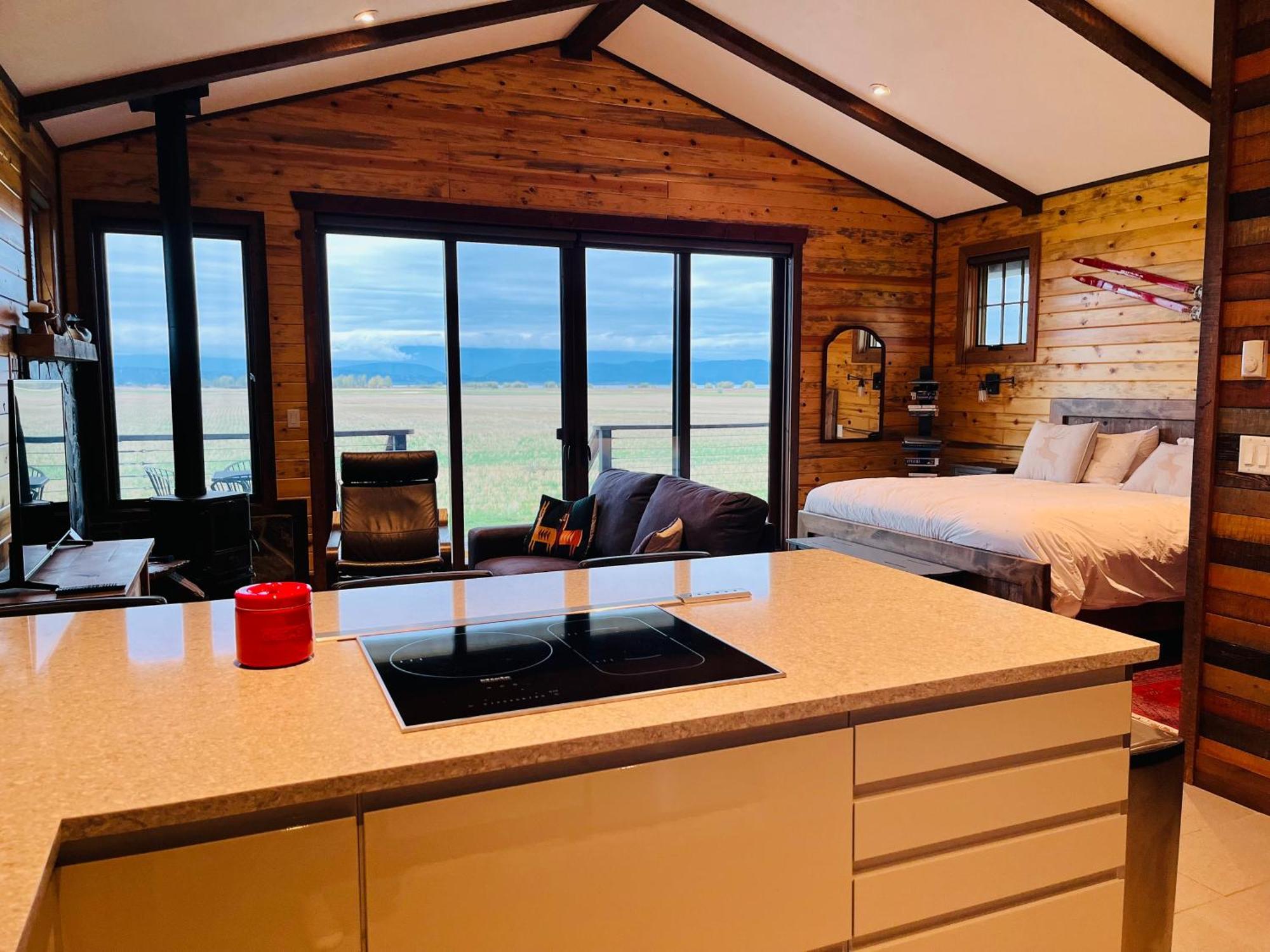 New Cabin With Spectacular Views Of Flathead Lake. Somers Экстерьер фото
