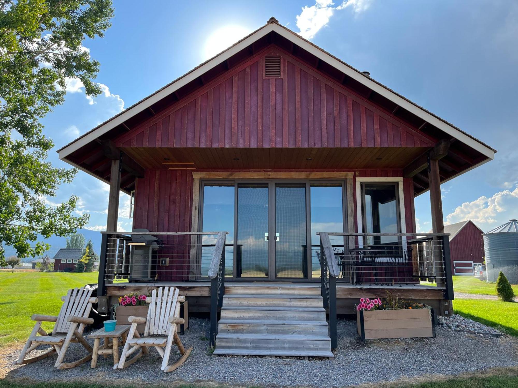 New Cabin With Spectacular Views Of Flathead Lake. Somers Экстерьер фото